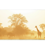 Animals 36x16in custom desk mat, non-slip rubber – Print My Pad