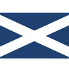 Country 36x16in custom desk mat, stitched edge Scotland flag – PrintMyPad