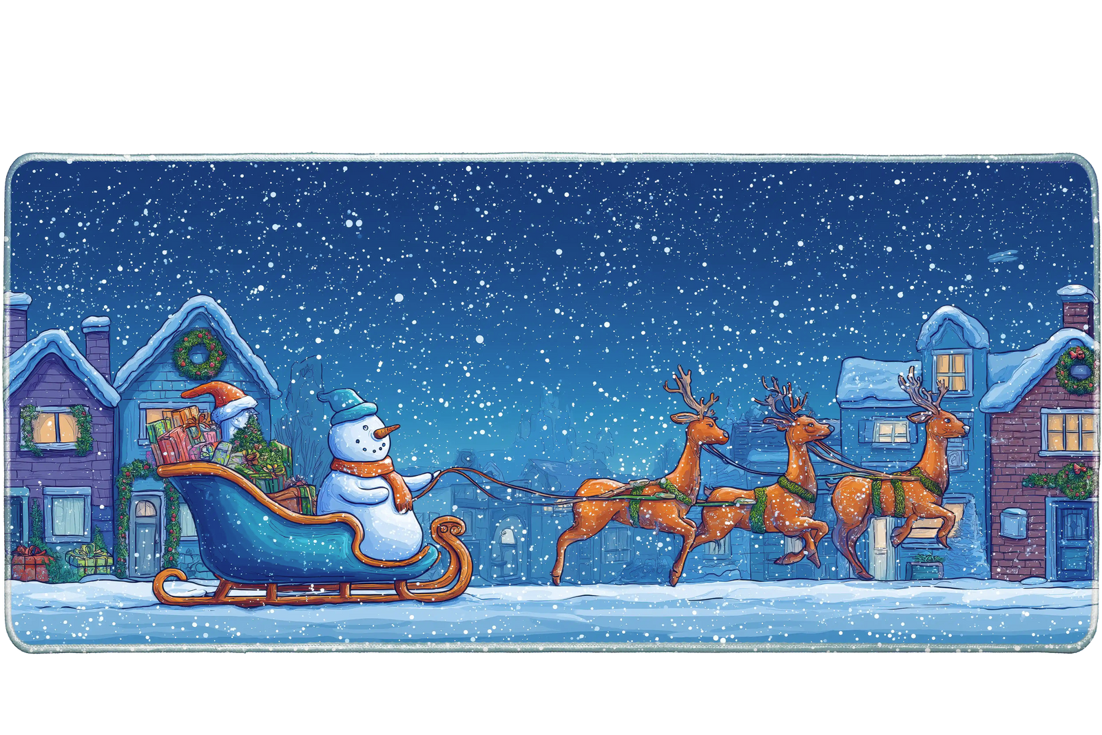 Fantasy 90x40cm custom mouse pad, non-slip rubber base – Print My Pad