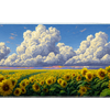 Landscape 36x16in custom desk mat, non-slip rubber – Print My Pad
