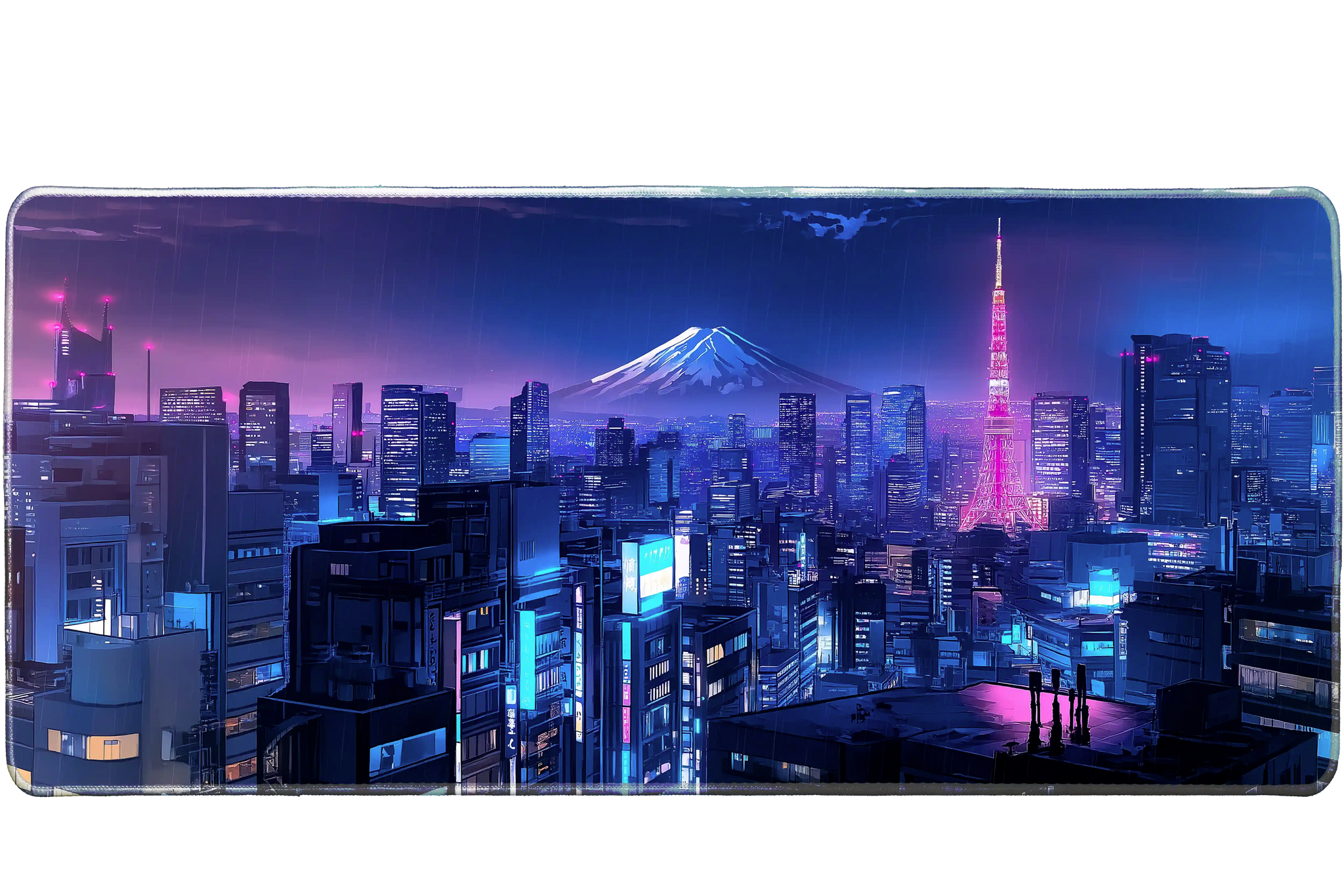 Aesthetic 900x400mm custom desk mat, washable surface – Print My Pad