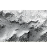 Abstract 36x16in custom mouse pad, stitched edge finish – Print My Pad