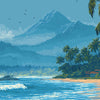 Landscape 36x16in custom desk pad, stitched edge finish – PrintMyPad