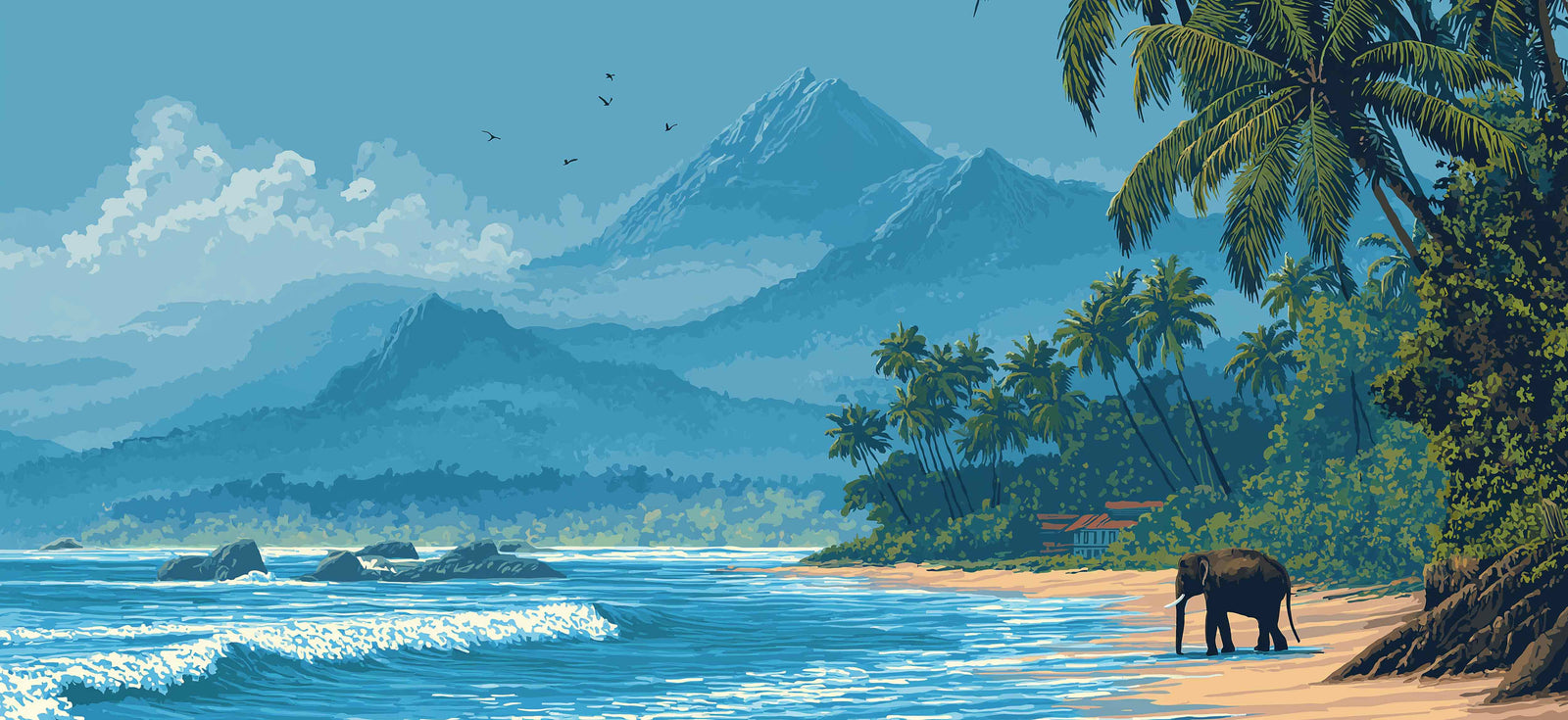 Landscape 36x16in custom desk pad, stitched edge finish – PrintMyPad