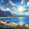 Landscape 90x40cm custom desk pad, stitched edge finish – Print My Pad