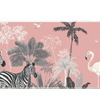 Animals 36x16in custom desk mat, stitched edge – Print My Pad