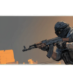 Gaming 36x16in custom desk mat, stitched edge – Print My Pad