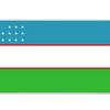 Country 36x16in Uzbekistan custom desk mat, stitched edge – PrintMyPad