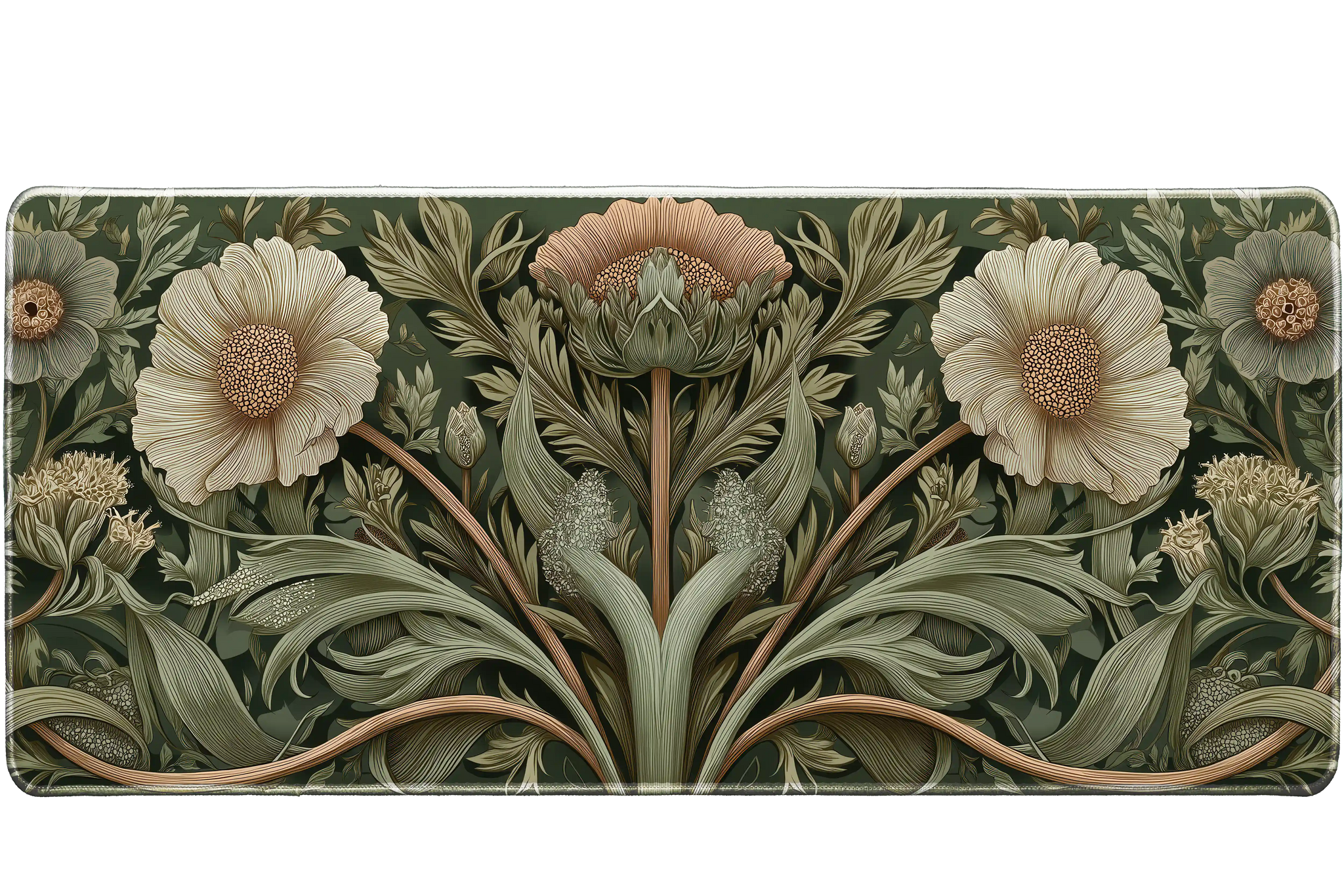 Pattern 36x16in custom mouse pad, stitched edge – PrintMyPad