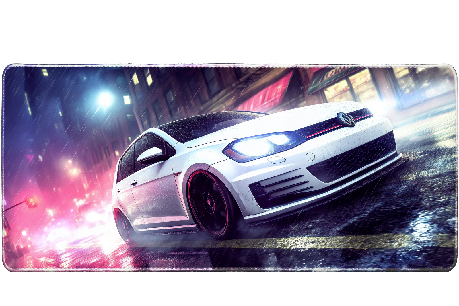 Gaming 36x16in custom desk mat, non-slip rubber – Print My Pad