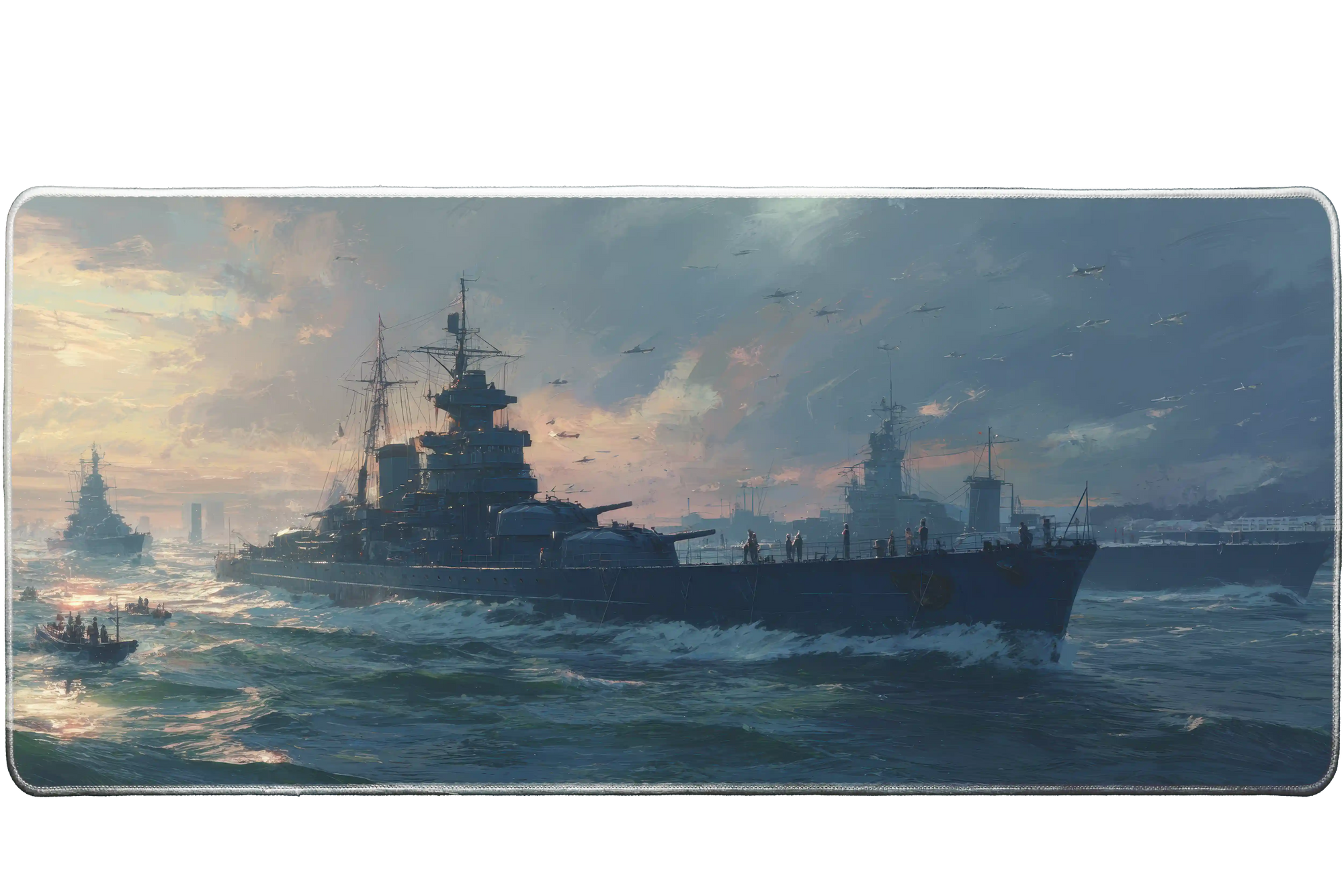 Gaming 90x40cm custom desk mat, stitched edge – PrintMyPad