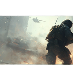 Gaming 36x16in custom desk mat, non-slip rubber – PrintMyPad