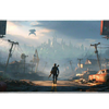 Extended mouse pad featuring the full post-apocalyptic wasteland survivor design for work or gaming