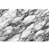 White Marble desk mat artwork in a wide product view