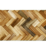 Pattern 36x16in custom desk mat, stitched edge – Print My Pad