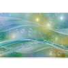 Y2K Dreamwave Abstract desk mat artwork in a wide product view