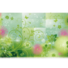 Y2K Floral Dream desk mat artwork in a wide product view
