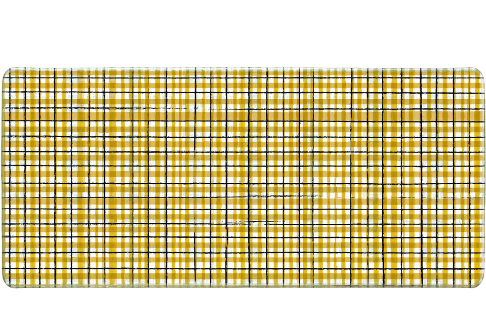 Pattern 90x40cm custom desk mat, non-slip rubber base – Print My Pad