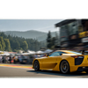 Cars 36x16in custom desk mat, stitched edge – Print My Pad