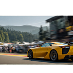 Cars 36x16in custom desk mat, stitched edge – Print My Pad
