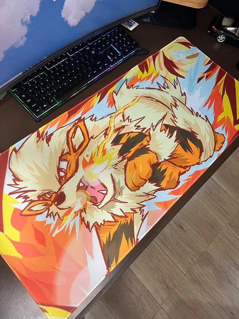 Desk mat artwork example
