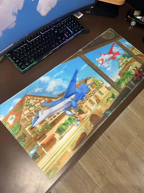 Desk mat artwork example