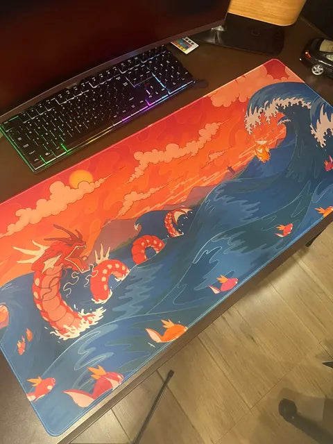Desk mat artwork example