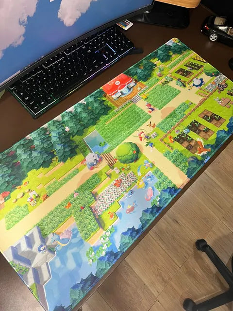 Desk mat artwork example