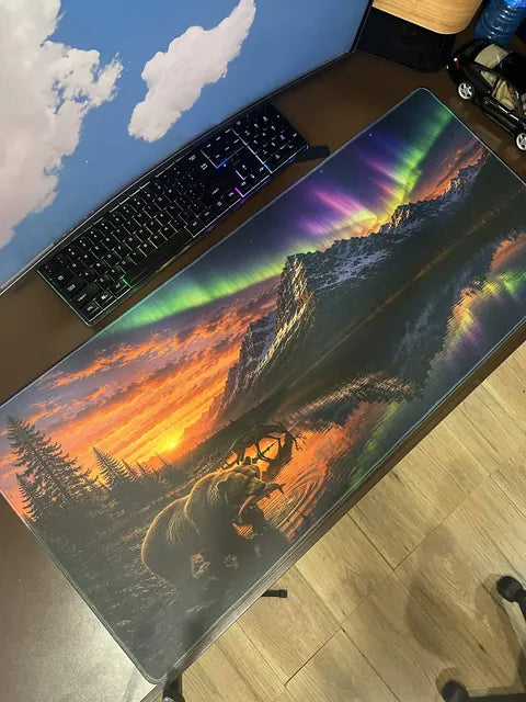 Desk mat artwork example