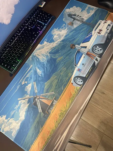 Desk mat artwork example